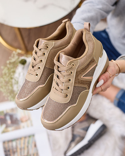 Royalfashion Sportliche Damen-Sneakers mit Plateau Lacyrllia