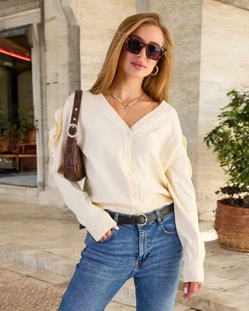 Жіночий светр Royalfashion без ґудзиків