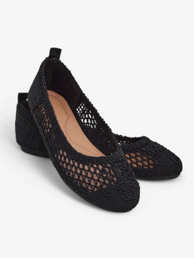 Royalfashion Damen perforierte Ballerinas Annete