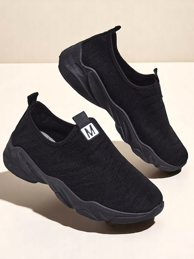 Royalfashion Damen Sport Stoff Slipper Flex Move