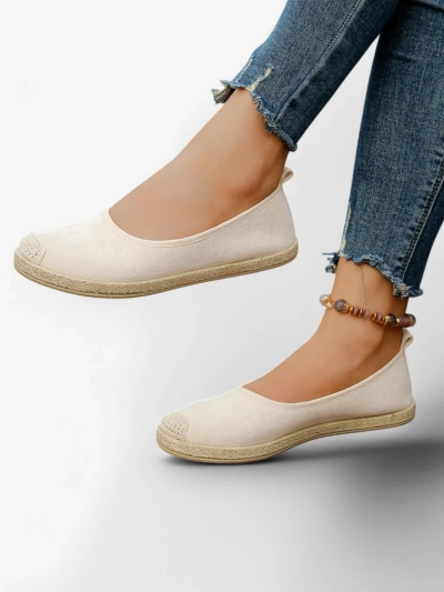 Royalfashion Damen Eco-Suede Espadrilles Aroles