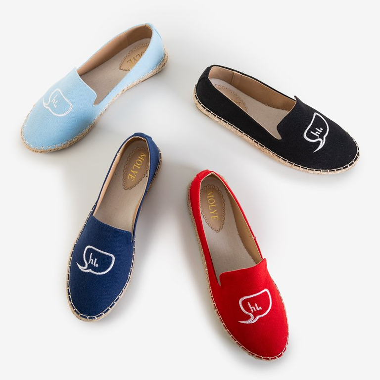 Rote Espadrilles der Bahia-Frauen - Schuhe