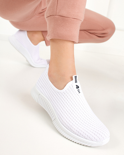 Weiße Slip-On-Sneakers von Banila für Damen - Schuhe