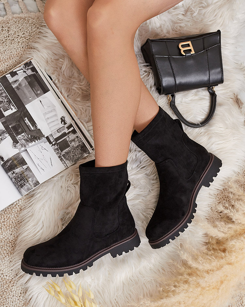 Жіночі черевики Royalfashion з екозамші Gebimma