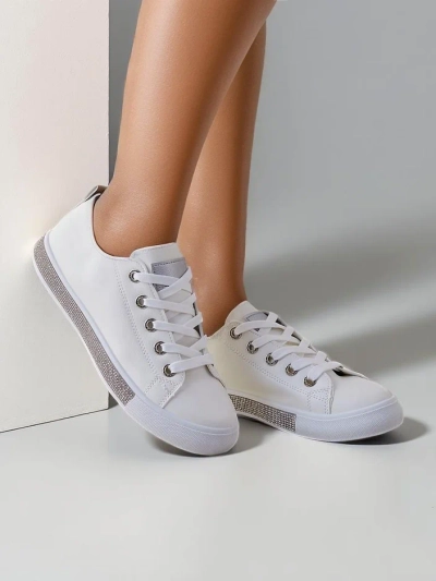 Royalfashion Damen Sneakers aus ökologischem Leder Errosa