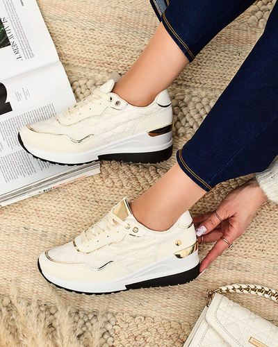 Royalfashion Жіночі спортивні кеди на підборах Lololi