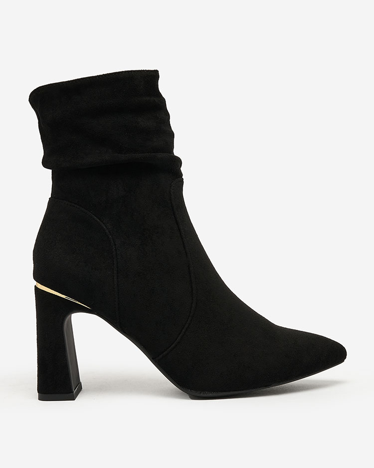 Royalfashion Schwarze Damen Aharha Stiletto-Stiefel