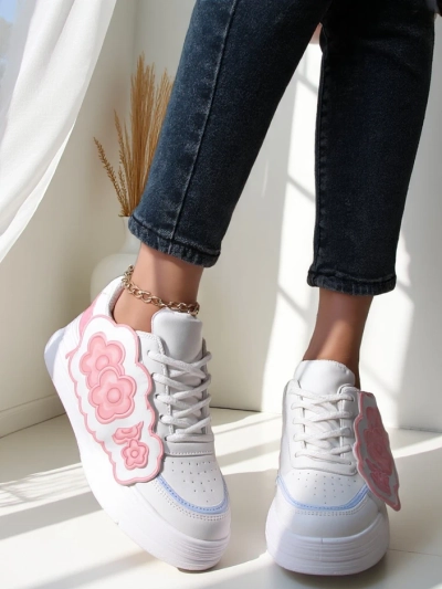 Royalfashion Damen Sneakers mit dekorativem Obermaterial Nendales