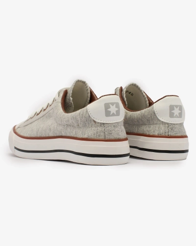 Royalfashion Світло-сірі жіночі кеди Gumpy