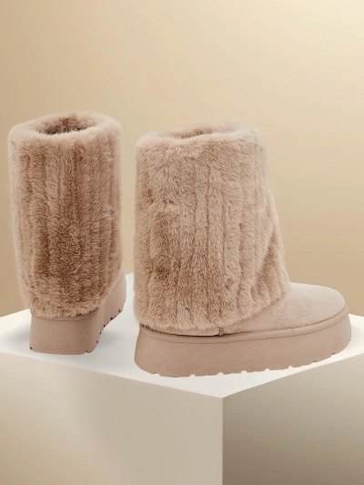 Royalfashion Damen Schneestiefel Rinemo