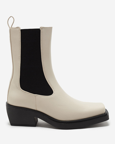 Beige Damen-Stiefel Darran - Footwear