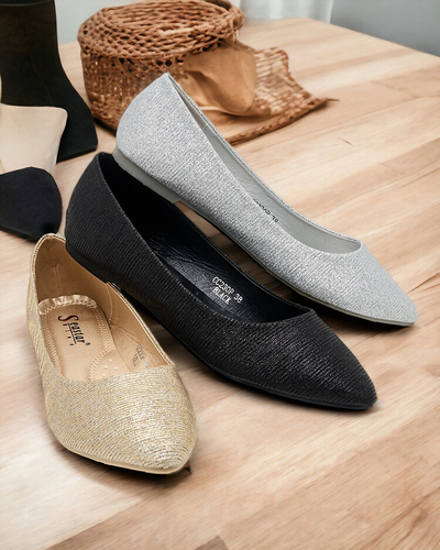 Royalfashion Damen Samelvi Glitter Ballerinas