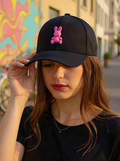 Royalfashion Cap mit Bunny Chic Patch