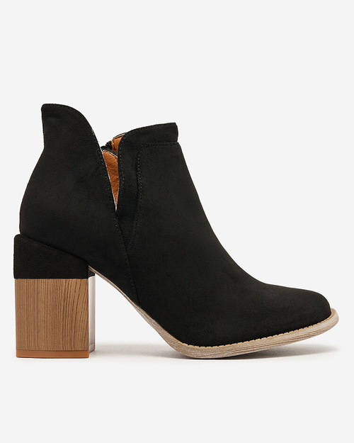 Royalfashion Чорні жіночі черевики Ricteas на шпильці