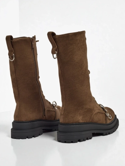 Royalfashion Damen Stiefeletten Werces zum Schnüren