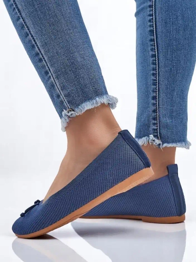 Royalfashion Damen Stoff Ballerinas Magger