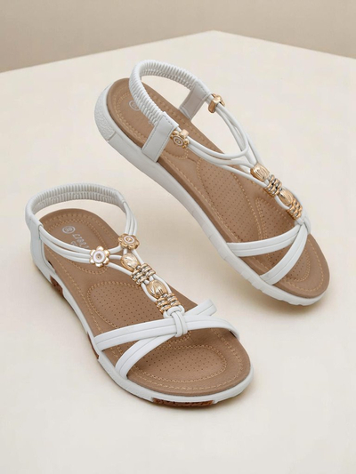 Royalfashion Damen verzierte Sandalen Veve