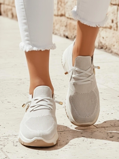 Royalfashion Slip-on-Damensportschuhe aus Stoff Teletta