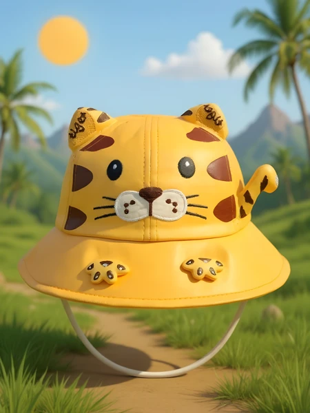 Royalfashion Kinder-Bucket Hat Happy Patches