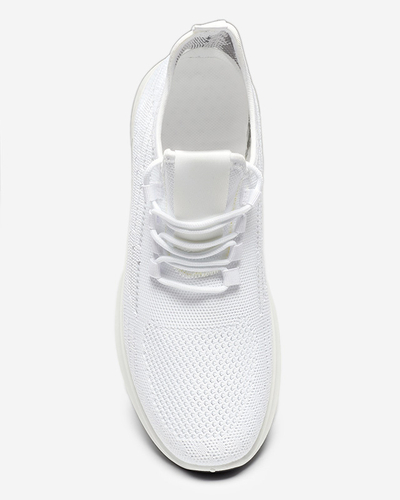 Weiße Schnürschuhe für Herren Nertic - Schuhe