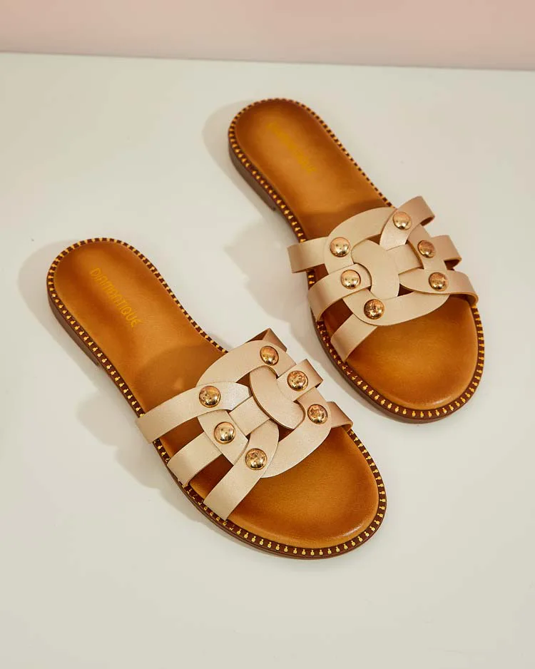 Royalfashion Erole Damen Flip-Flops mit flacher Sohle