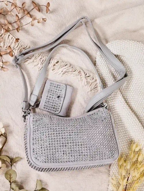 Royalfashion Маленька жіноча сумка зі стразами