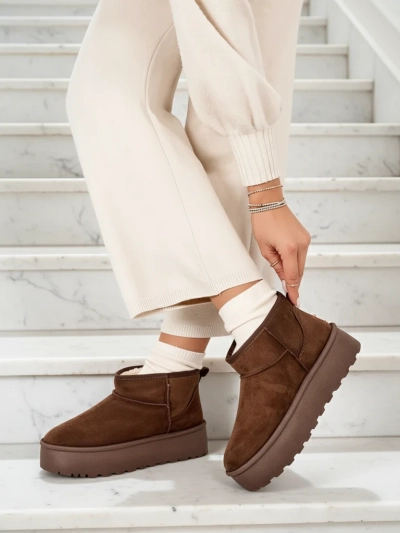 Royalfashion Damen Plateau-Schneestiefel a'la Dagodo