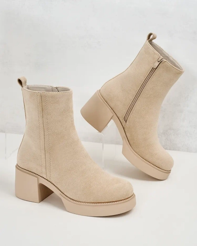 Royalfashion Damen Tratta Stiletto Stiefel