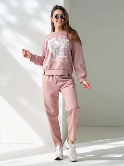 Royalfashion Damen Viskose-Set mit Druck