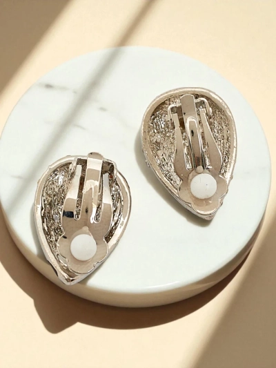 Royalfashion Damen-Clip-Ohrringe mit Zirkonia