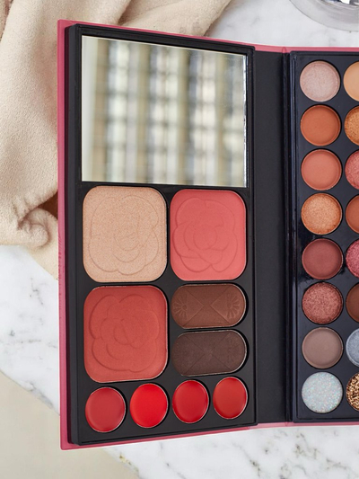 ANYLADY Kompakte Make-up-Palette – Lidschatten, Kontur, Lippen 33 Farbtöne