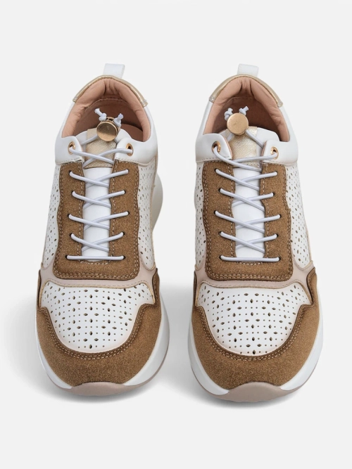 Royalfashion Жіночі кеди на танкетці Zerrni