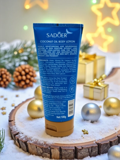 Sadoer Weihnachtliche Körperlotion mit Kokosöl