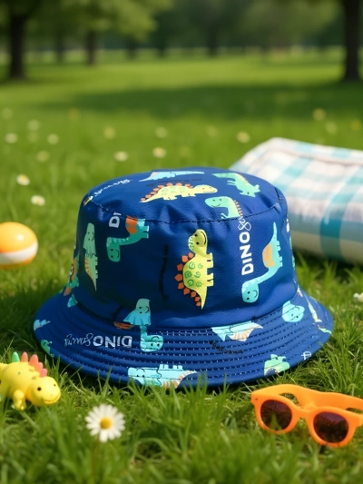 Royalfashion Kinder-Bucket Hat Farbiger Bucket