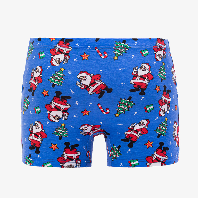 Blaue Boxershorts für Herren - Unterwäsche