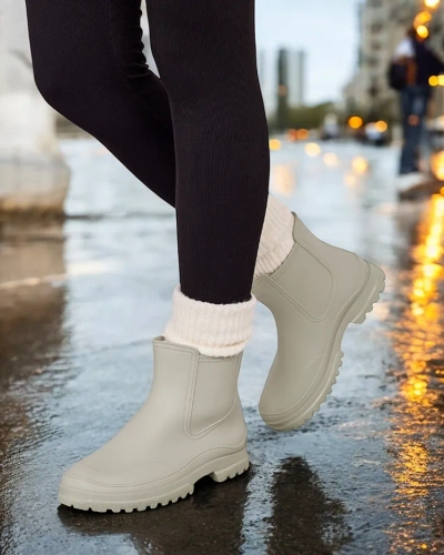 Royalfashion Damen Dasii matte Gummistiefel