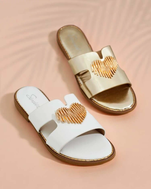 Royalfashion Жіночі шльопанці Olis на плоскій підошві