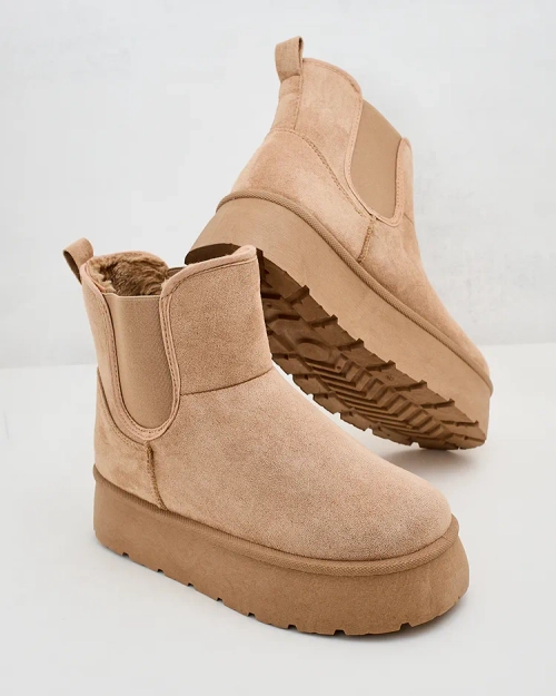 Royalfashion Жіночі короткі черевики Nomas a'la snow boots