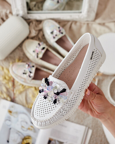 Royalfashion Damen durchbrochene Mokassins Nasfali