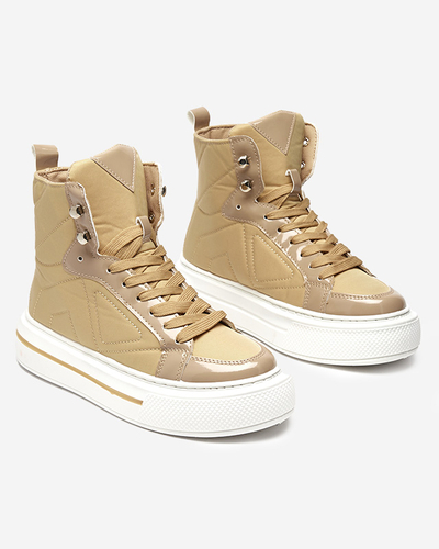 Sportschuhe für Damen in Khaki Asmako- Schuhe