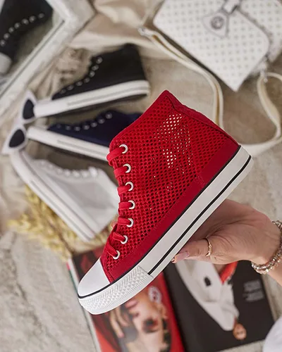 Royalfashion Women's Openwork Nizzef Sneakers