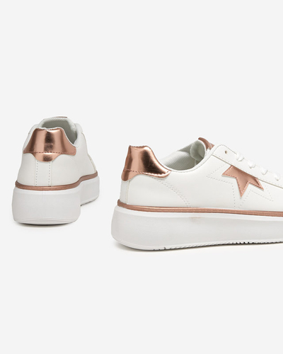 Taqeva Damen-Sportschuhe in Weiß und Rosa - Schuhe