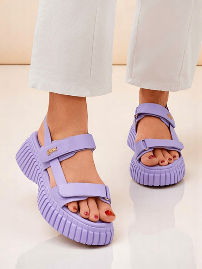 Royalfashion Damensandalen auf dickerer Sohle Hortez