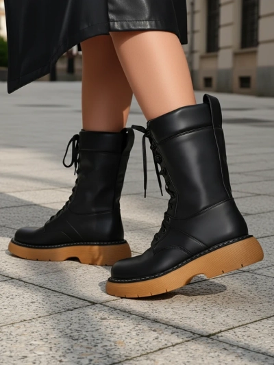 Royalfashion Damen-Arbeitsstiefel Megie