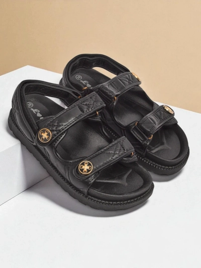 Royalfashion Damen-Sandalen mit dickerer Sohle Vivere