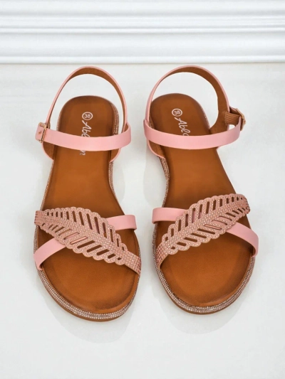 Royalfashion Damen Sandalen mit flacher Sohle Willow Grace