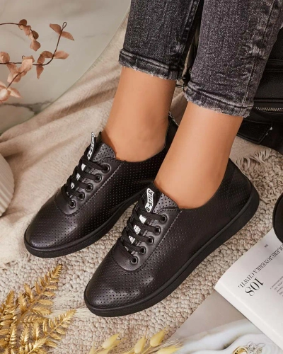 Royalfashion Damen Umurra durchbrochene Sneakers