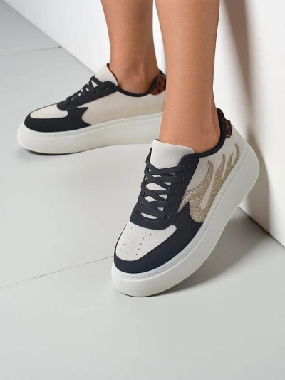 Royalfashion Damen Plattform Sneaker Sisnes