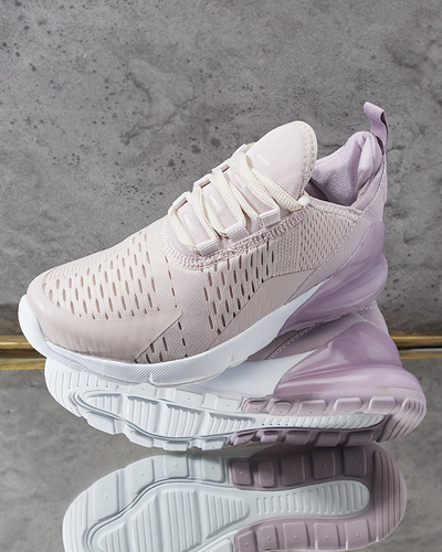 OUTLET Royalfashion Hellrosa Damen-Sportschuhe aus Stoff Tayrio