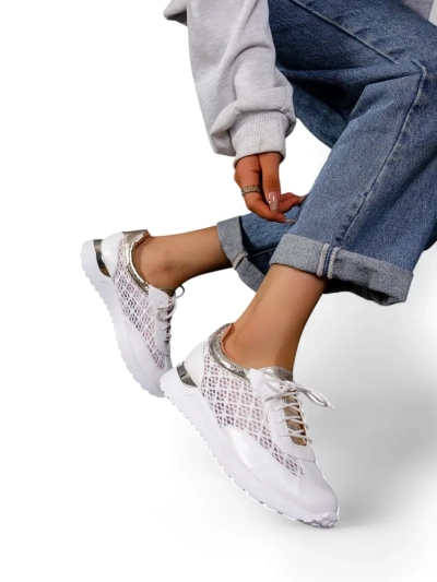 Royalfashion Perforierte Damensneaker Ellos